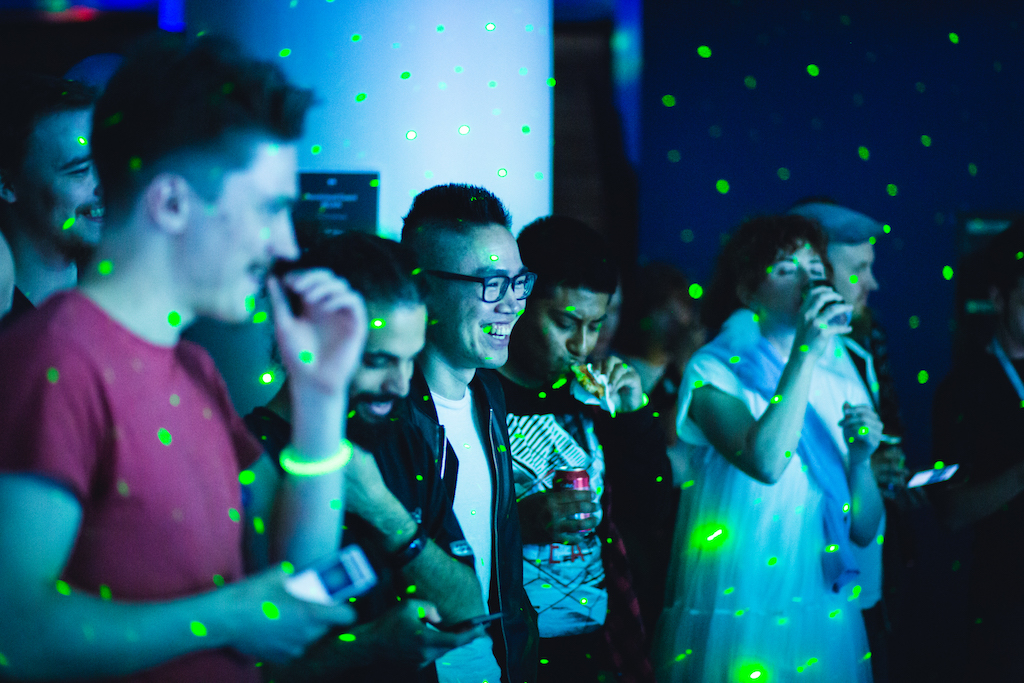 Code in the Dark spectators